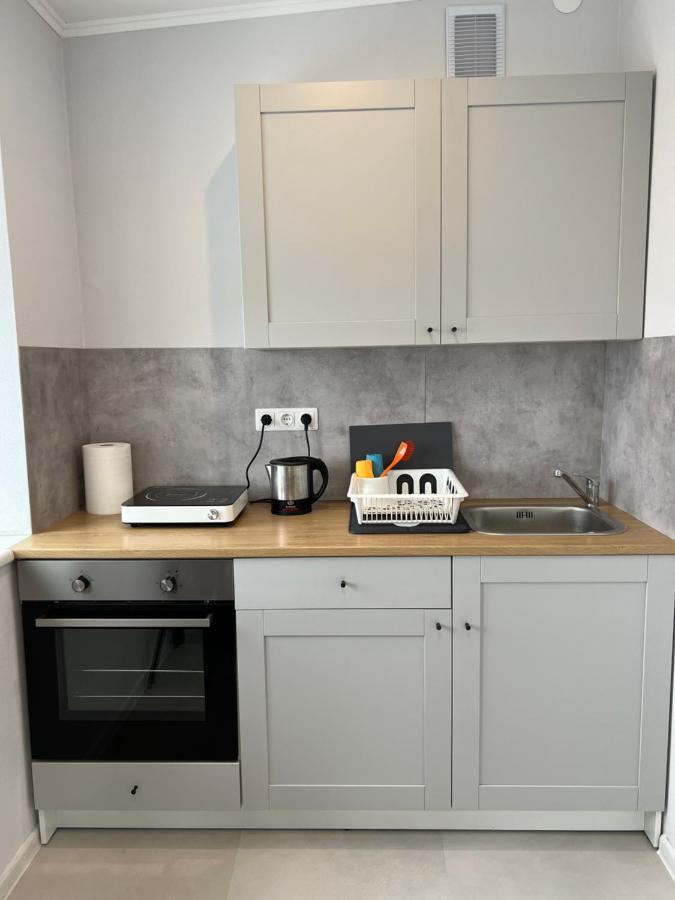 Akmene Center Apartment Naujoji Akmene المظهر الخارجي الصورة