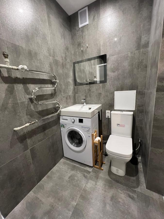 Akmene Center Apartment Naujoji Akmene المظهر الخارجي الصورة