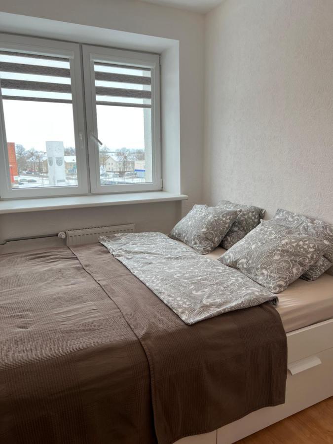 Akmene Center Apartment Naujoji Akmene المظهر الخارجي الصورة